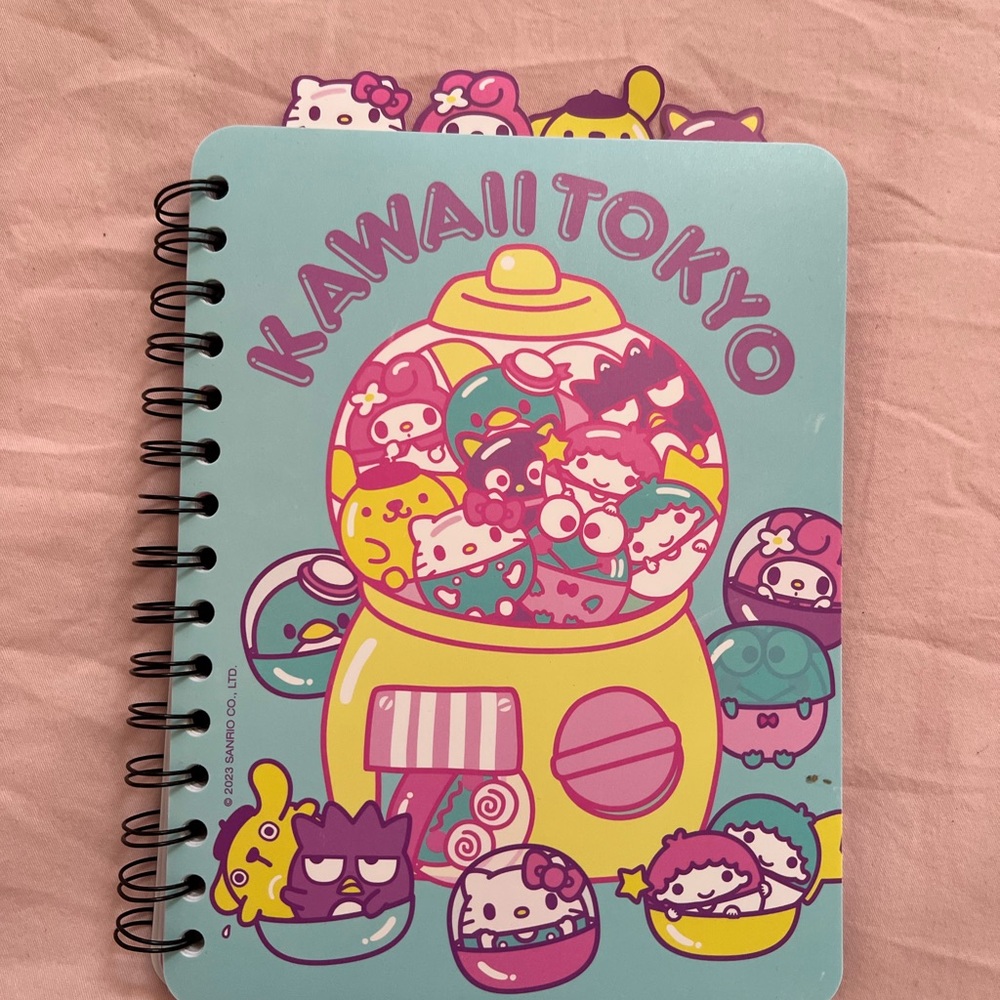 Sanrio Kawaii Tokyo Spiral Notebook